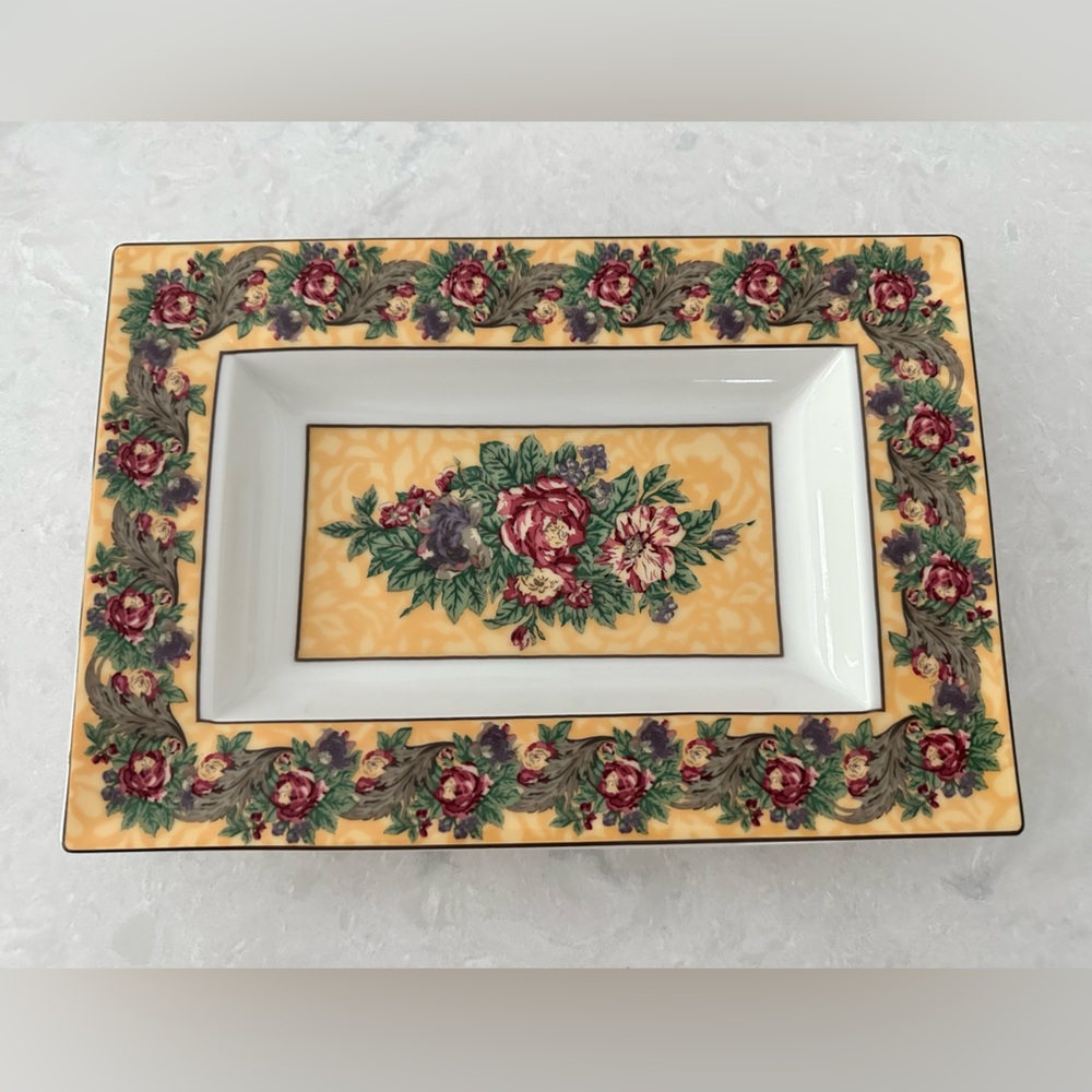Sale! Rosenthal Classic Pearl China Rectangle Tray Bloomsbury Nina Campbell